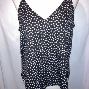 SHEIN Black and White Patterned Camisole